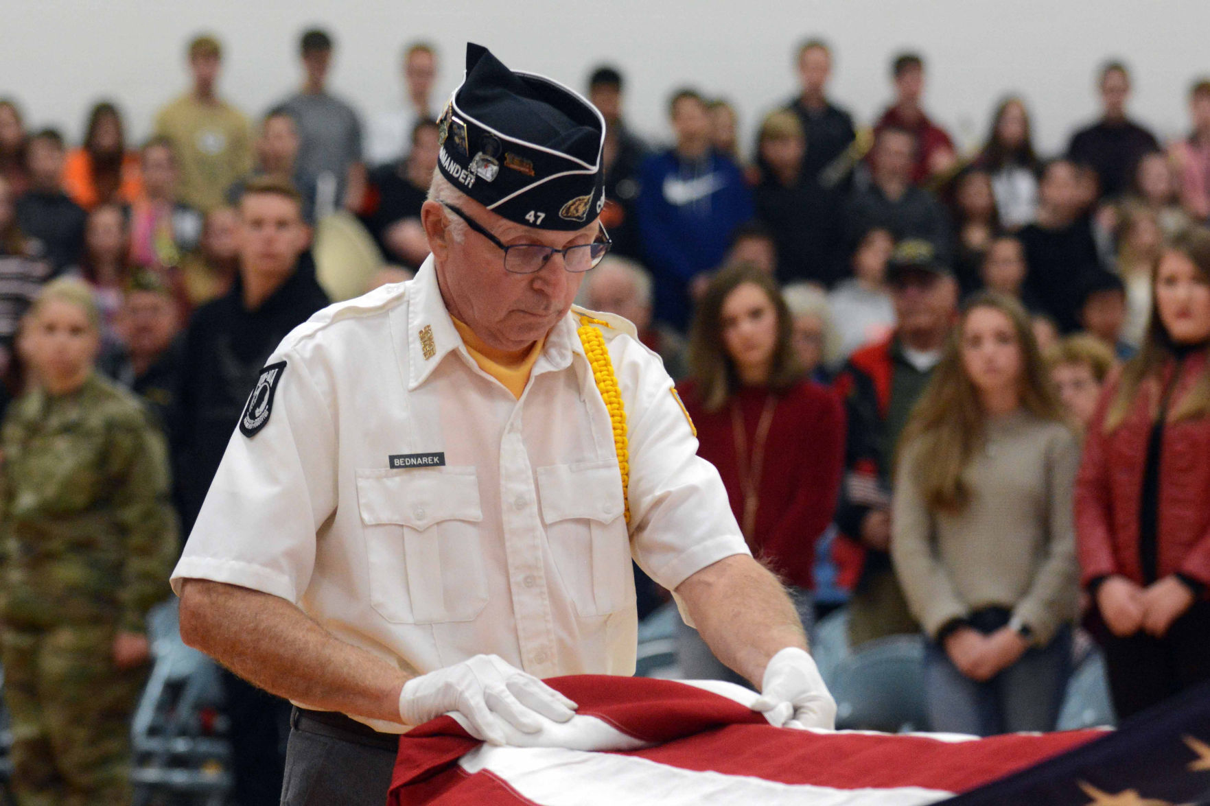 Portage High School Veterans Day ceremony 2019